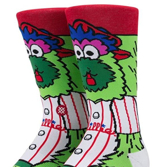 Stance Phillies Phanatics Crew Socks Youth Kids L - Picture 11 of 11